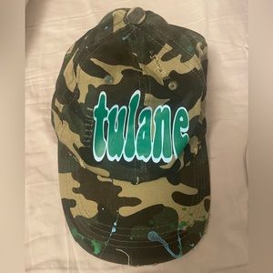 Tulane camo hat